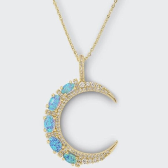 Melinda Maria She's an Icon Moon Necklace - Picture 1 of 5
